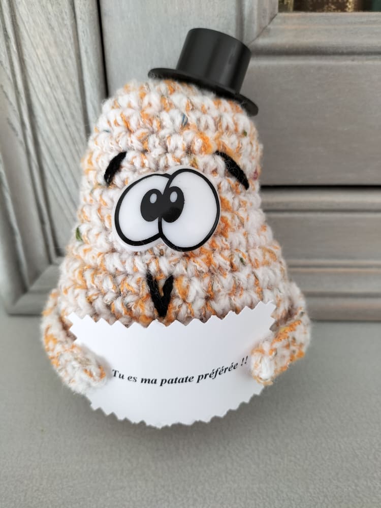 Offrez un sourire avec une patate positive.